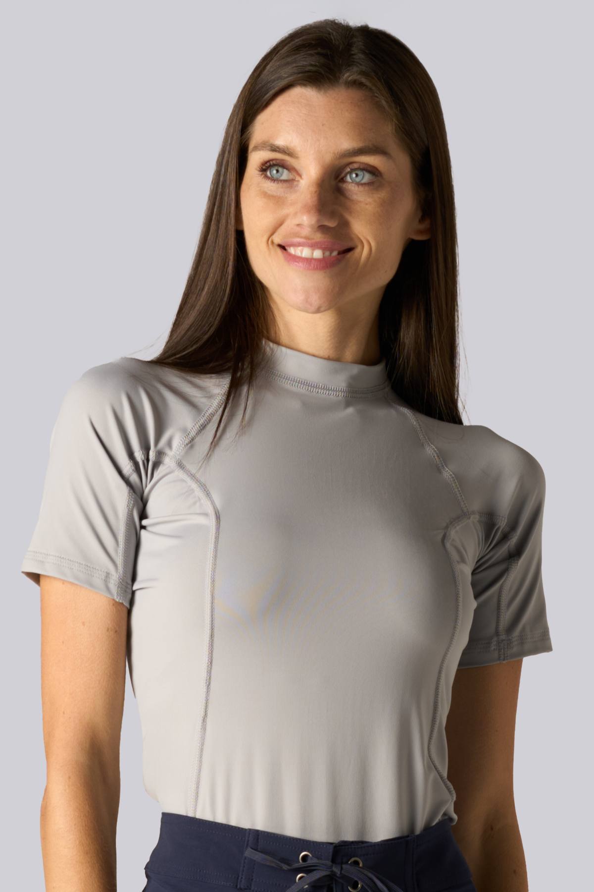 Ladies Short Sleeve Rash Guard