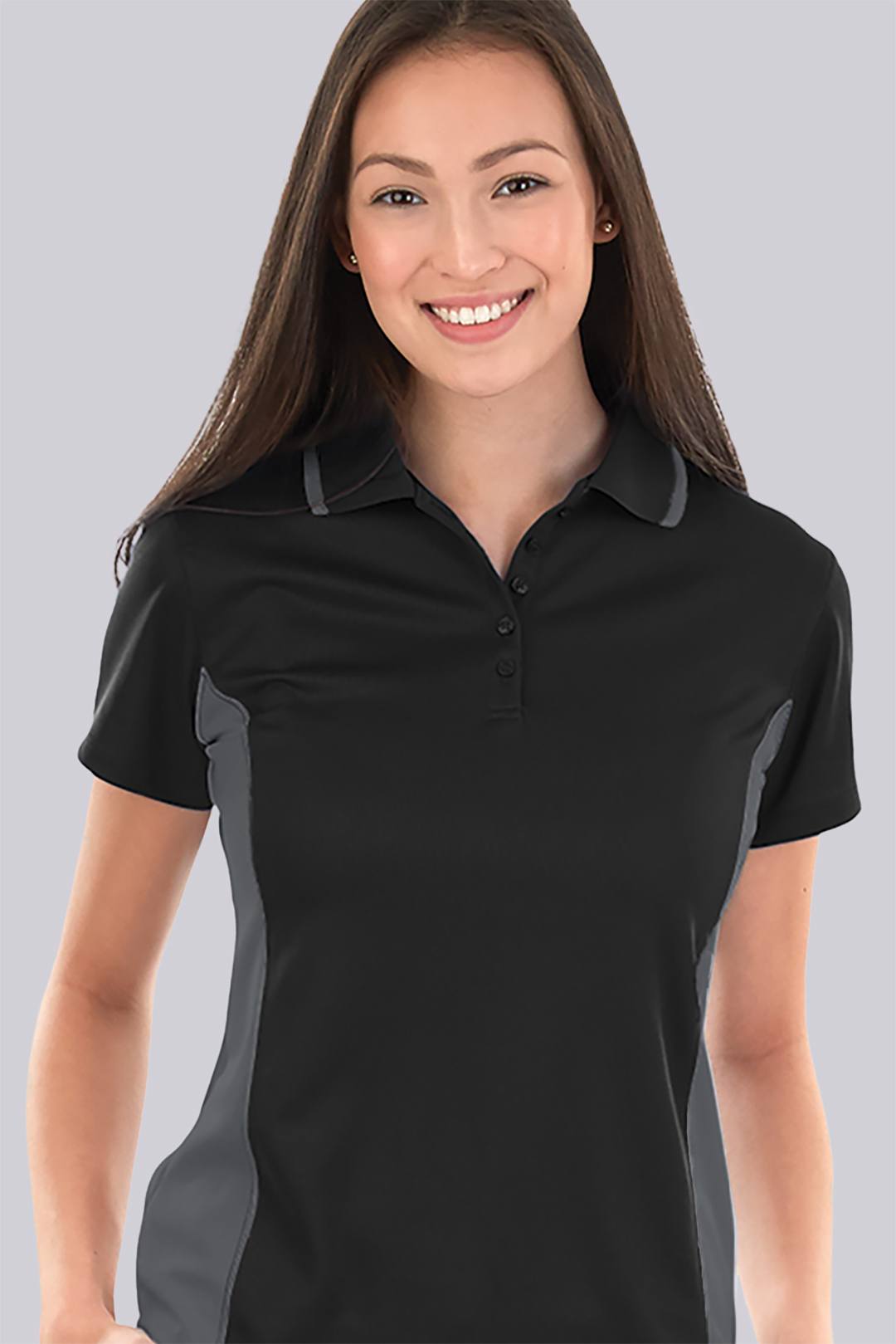 Ladies Color Blocked Polo