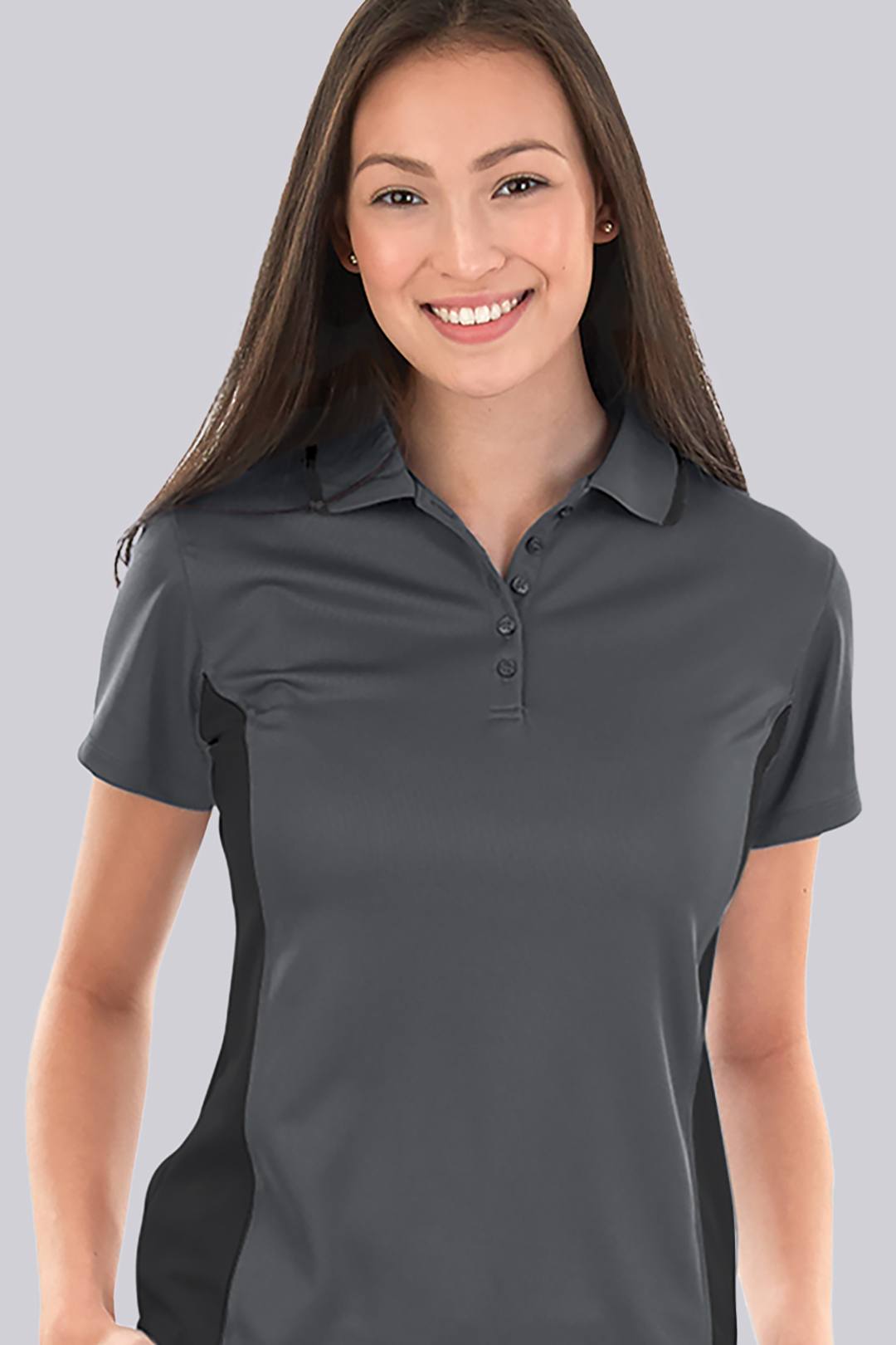 Ladies Color Blocked Polo