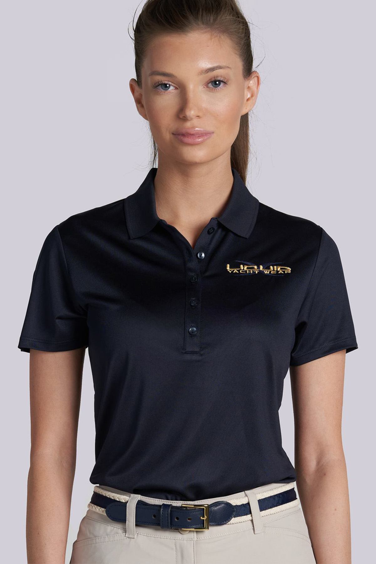 Liquid Ladies Performance Polo