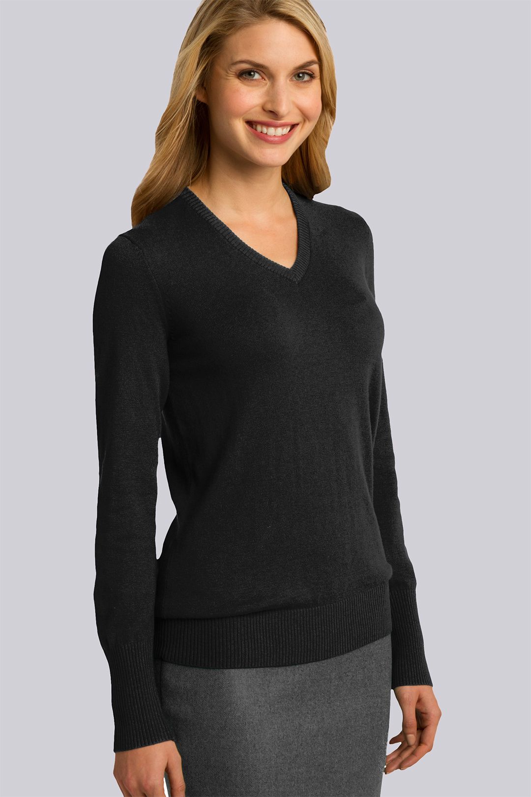 Easy Care V-Neck Sweater