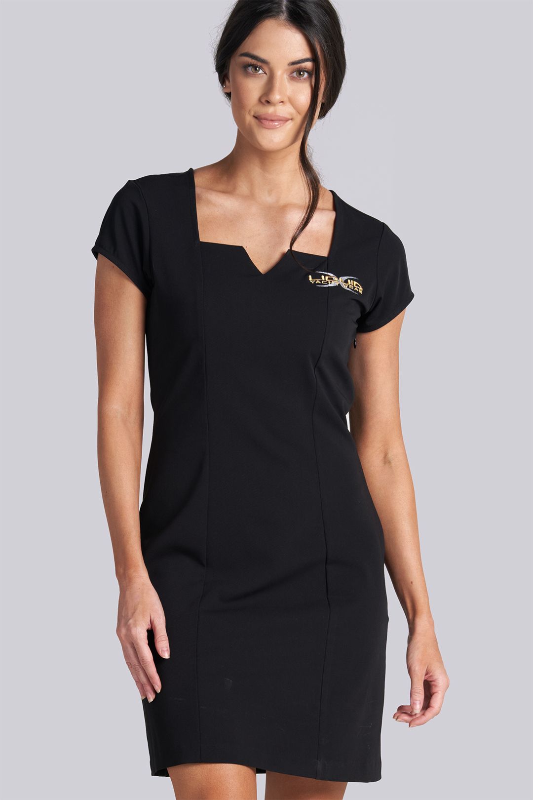 Square Neck Dress